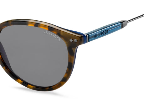 Tommy Hilfiger TH 1456/F/S Grey Havana Ruthenium/ Blue