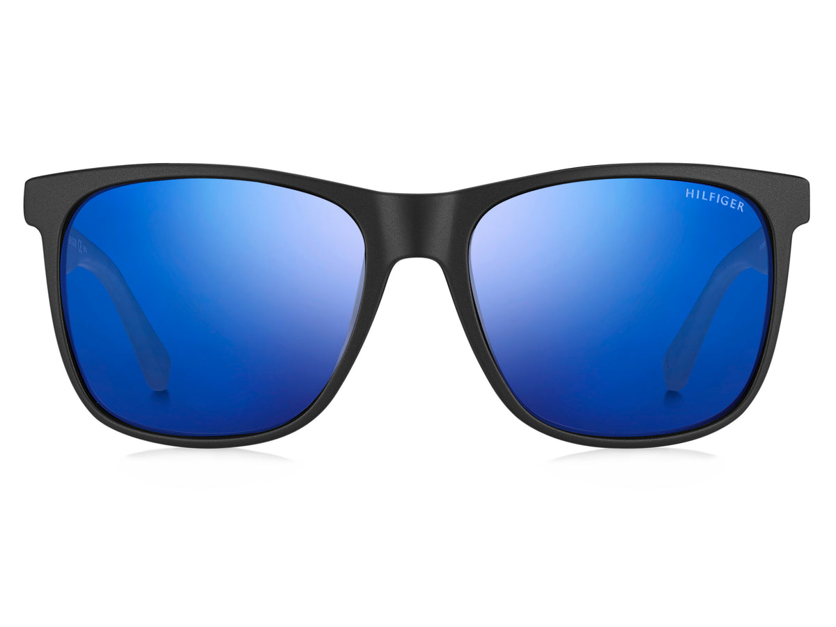 Tommy Hilfiger TH 1281/S Matt Black Blue Matt White Dark Gre/ Blu Sky Mirror