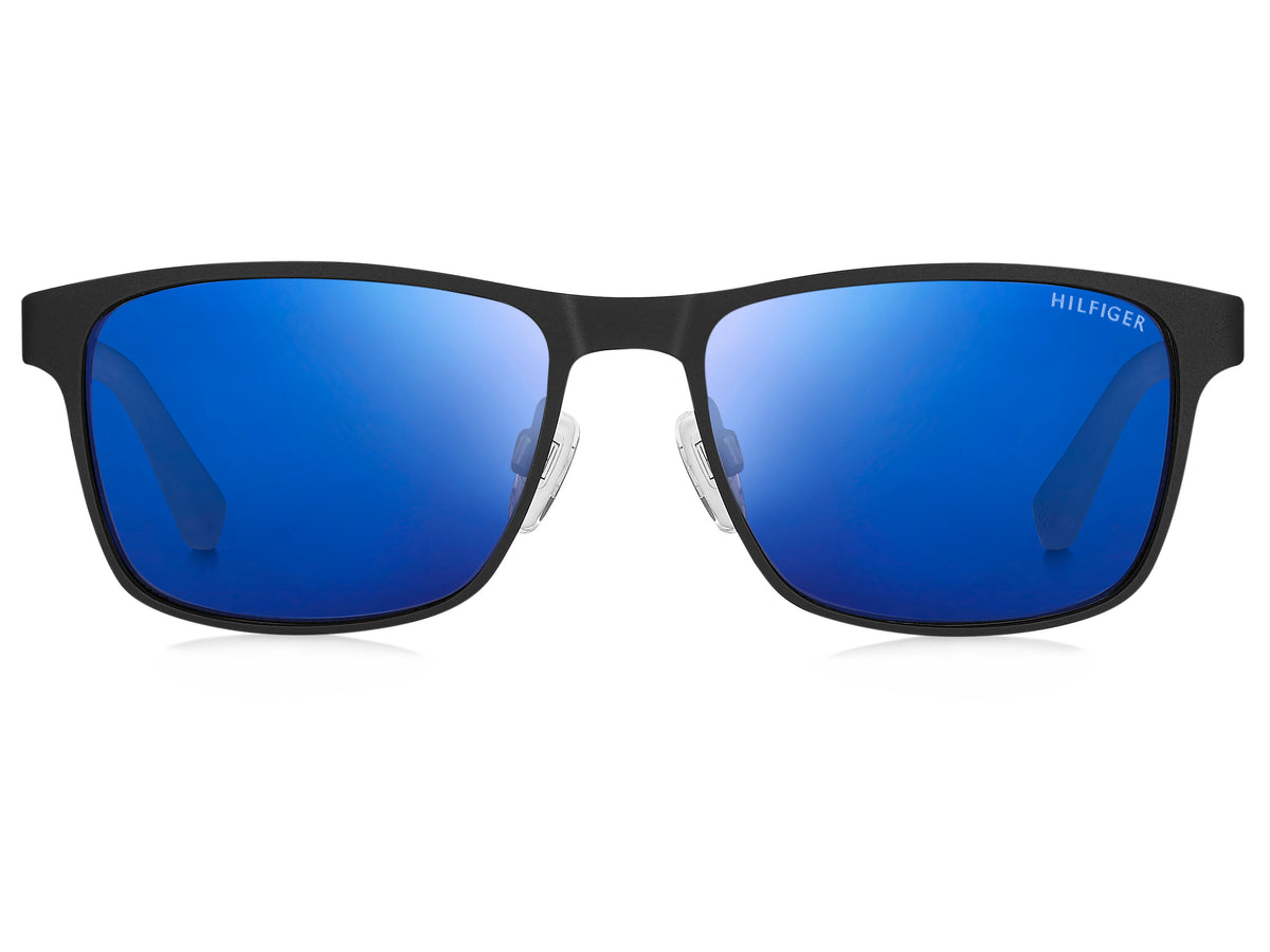 Tommy Hilfiger TH 1283/S Matt Black Bluette Matt White Dark/ Blu Sky Mirror