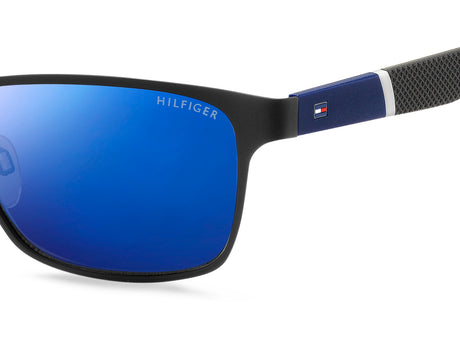 Tommy Hilfiger TH 1283/S Matt Black Bluette Matt White Dark/ Blu Sky Mirror