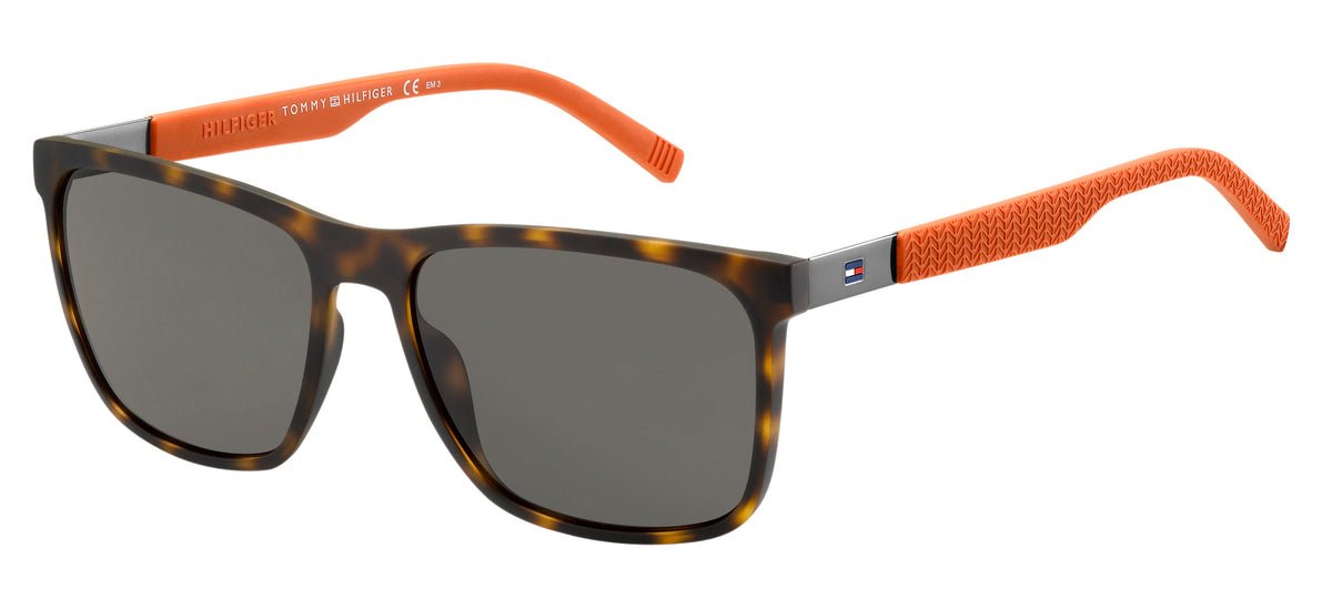 Tommy Hilfiger TH 1445/S Black Grey/ Brown Grey