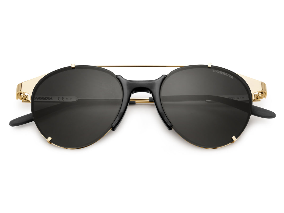 Carrera 128/S-52-J5G GOLD NR BROWN GREY