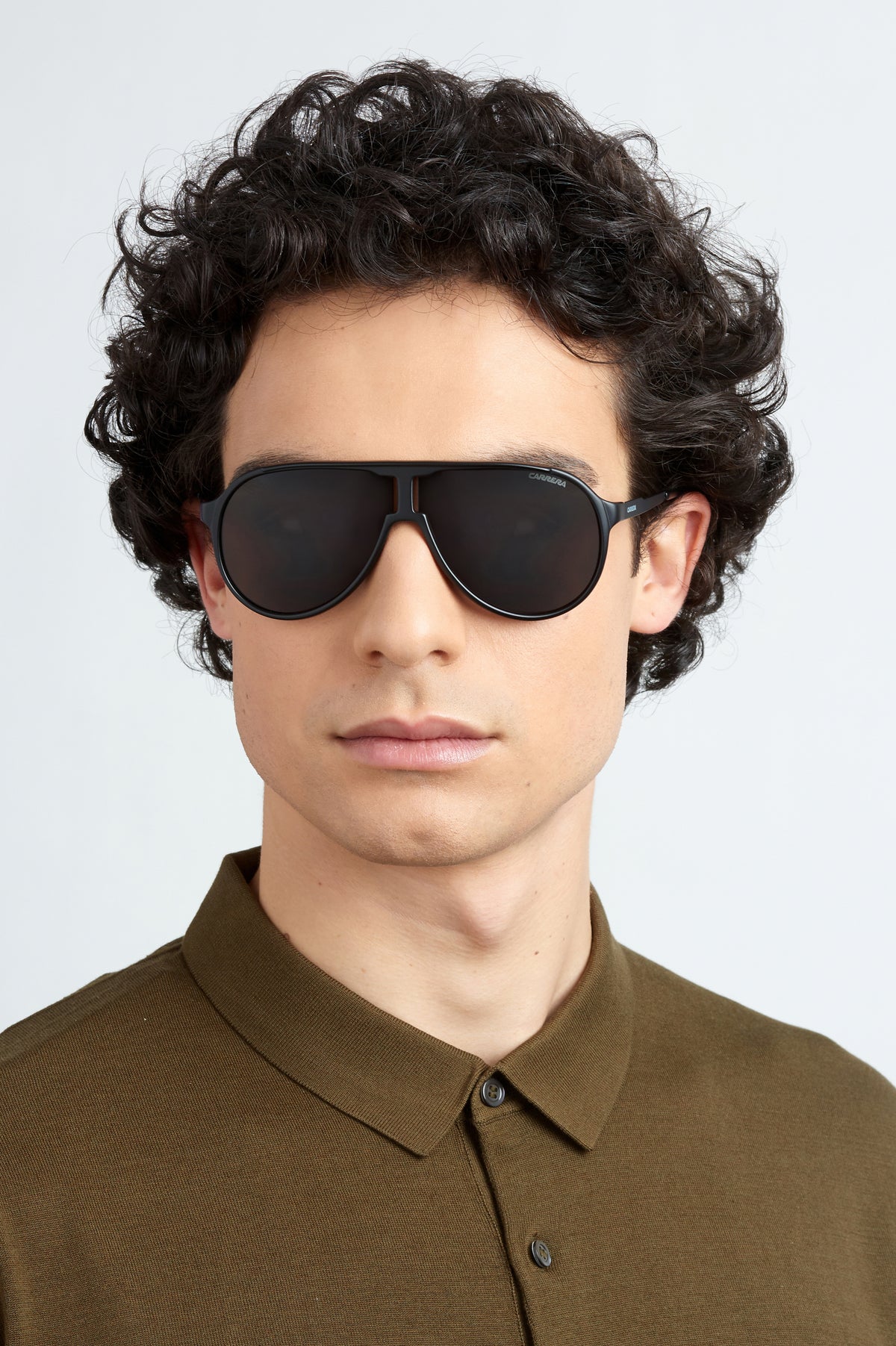 NEW CHAMPION-62-GUY BLACK SHMT NR BROWN GREY