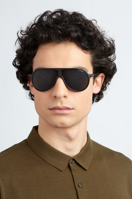 NEW CHAMPION-62-GUY BLACK SHMT NR BROWN GREY