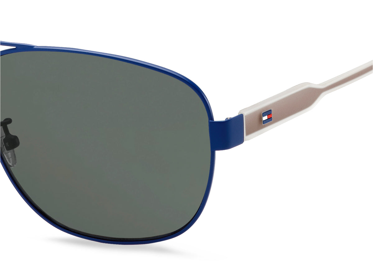 Tommy Hilfiger TH 1459/F/S Matt Blue Crystal Burgundy/ Grey