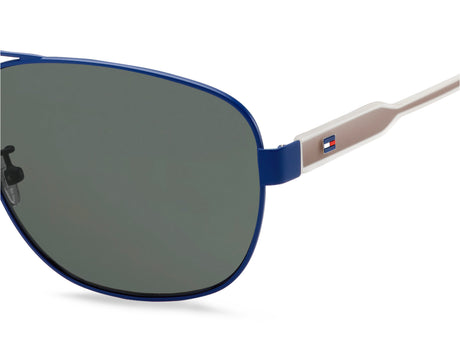 Tommy Hilfiger TH 1459/F/S Matt Blue Crystal Burgundy/ Grey