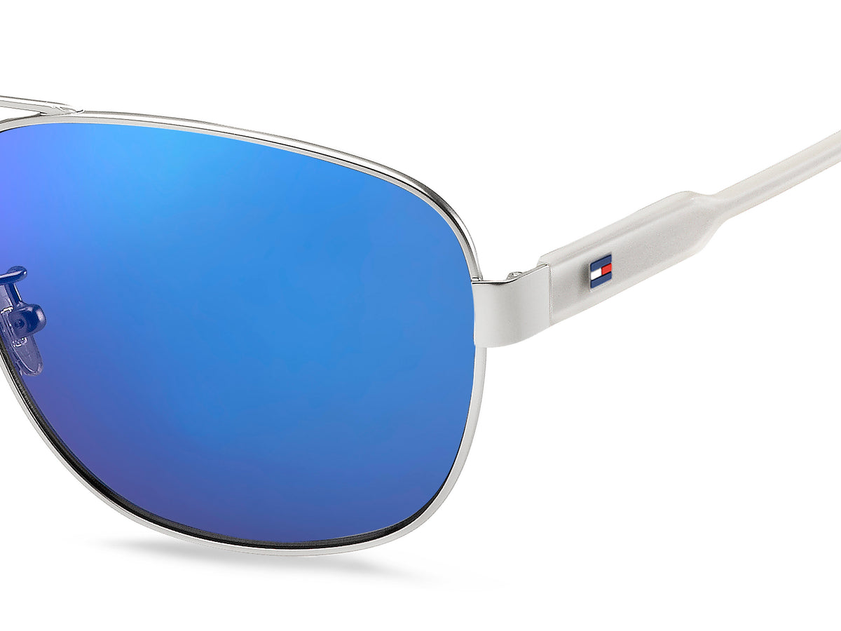 Tommy Hilfiger TH 1459/F/S Matte Palladium Crystal Blue/ Blu Sky Mirror