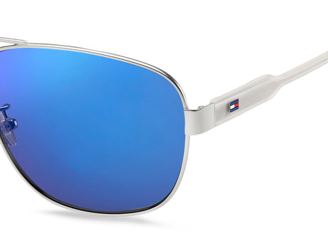 Tommy Hilfiger TH 1459/F/S Matte Palladium Crystal Blue/ Blu Sky Mirror