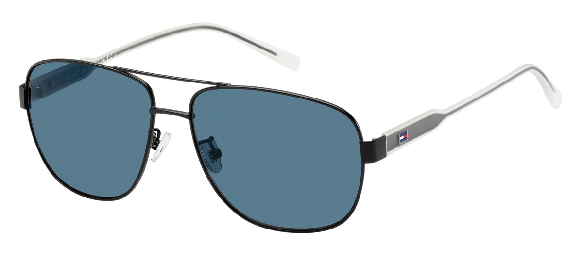 Tommy Hilfiger TH 1459/F/S Matt Black Crystal/ Blue