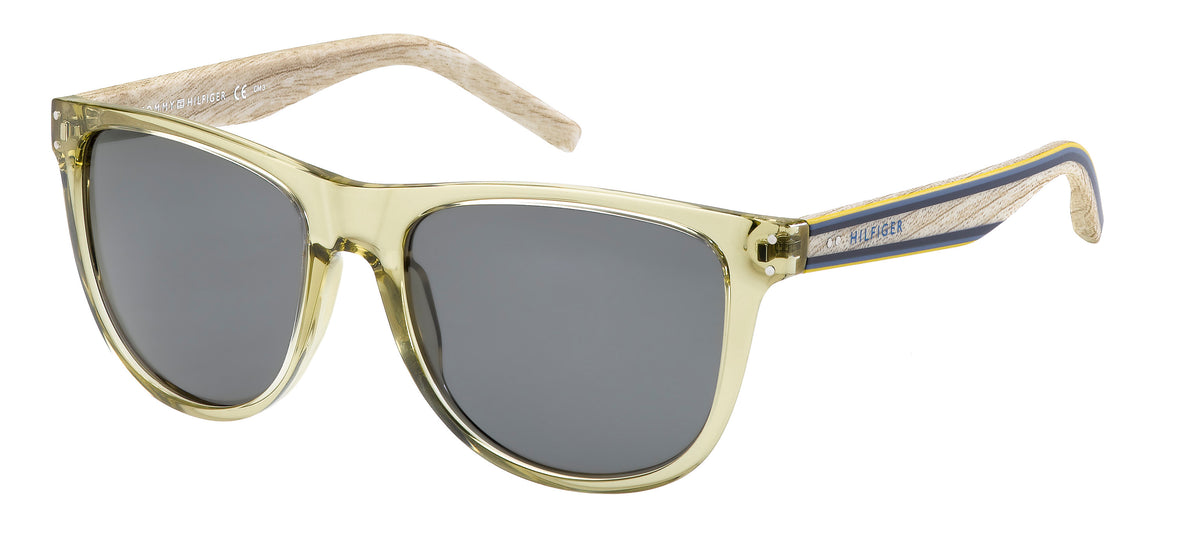 Tommy Hilfiger TH 1112/S Transparent Champagne Light Wood/ Grey