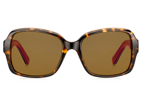Kate Spade Annora/P/S 226582 Havana Pink/ Dark Brown Polarized