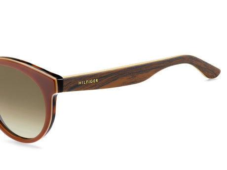Tommy Hilfiger TH 1242/S Camel Havana Brown Darkwood/ Brown Shaded