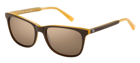 Tommy Hilfiger TH 1232/S Brown Opal Honey/ Brown Silver Mirror