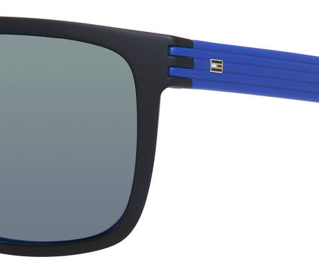Tommy Hilfiger TH 1277/S Matt Black Blue/ Blue Mirror