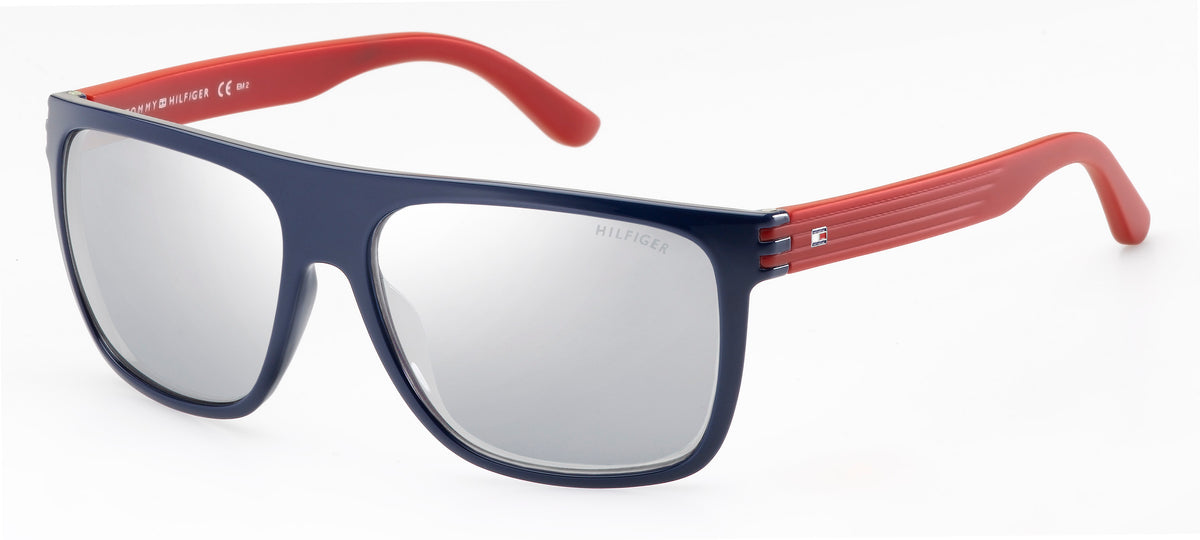 Tommy Hilfiger TH 1277/S Blue Red/ Grey Flash Silver