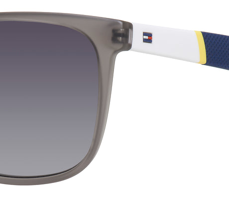 Tommy Hilfiger TH 1281/S Light Grey Matt White Yellow Blue/ Grey Shaded