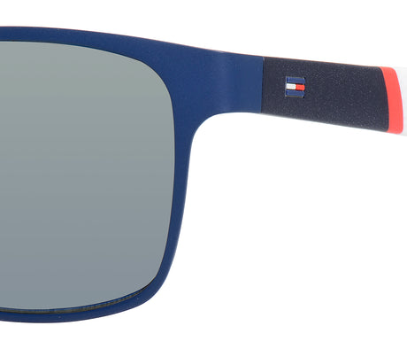 Tommy Hilfiger TH 1283/S Matt Blue Red White/ Blue Mirror