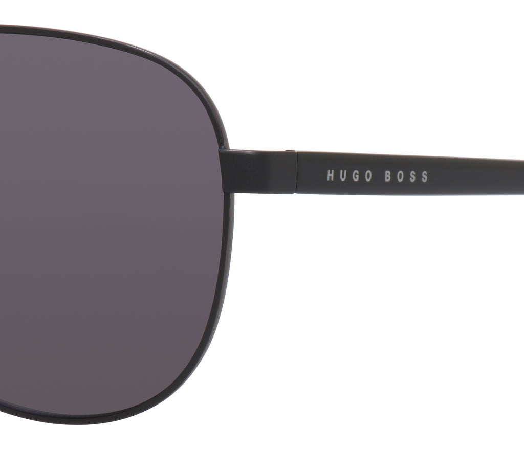 BOSS 0761/S QIL 60 3H Matte Black 
Grey Polarised Lenses
