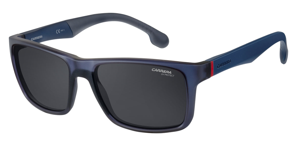 CARRERA 8024/LS-57-RCT MATT BLUE IR GREY