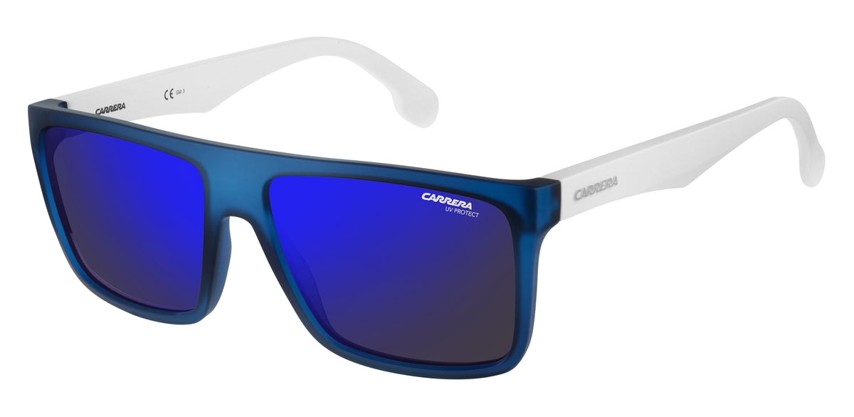 CARRERA 5039/S-58-ZE3 LTBL WHTE XT BLU SKY SP