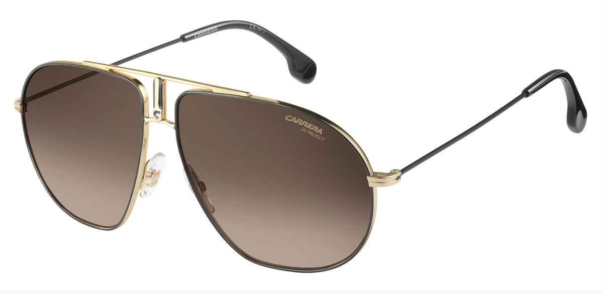 CARRERA BOUND-62-2M2 BLK GOLD HA BROWN SF