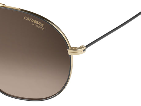 CARRERA BOUND-62-2M2 BLK GOLD HA BROWN SF
