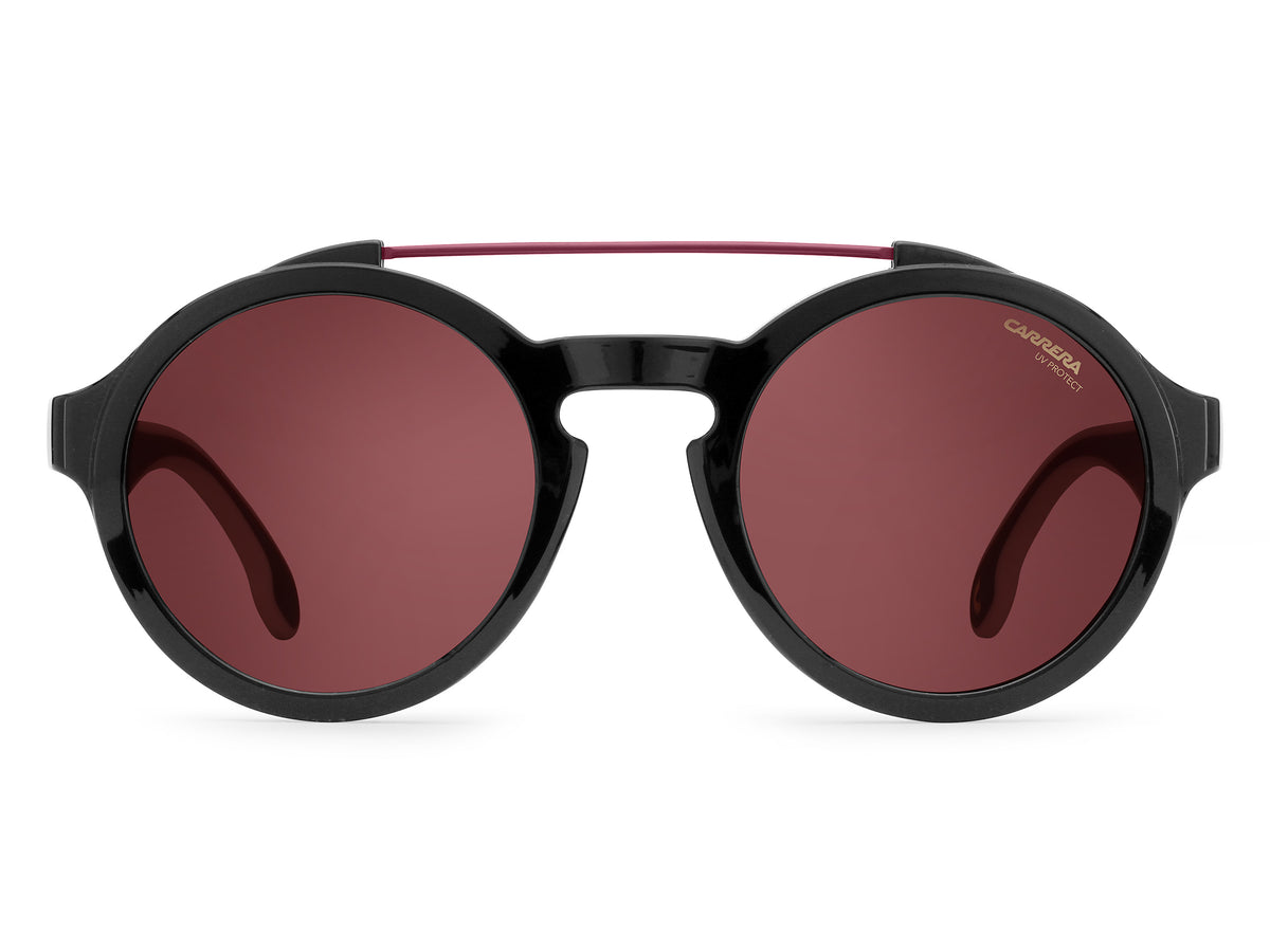 CARRERA 1002/S-51-80S BLCK WHTE 4S BURGUNDY