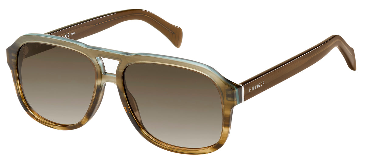 Tommy Hilfiger TH 1468/S Havana Azure/ Brown Shaded