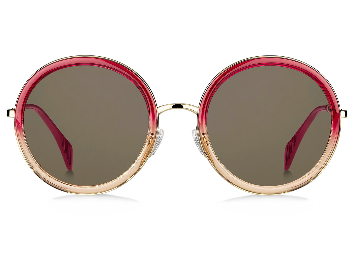 Tommy Hilfiger TH 1474/S Fuchsia Shaded Peach/ Brown