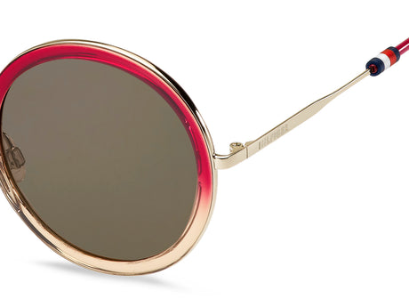 Tommy Hilfiger TH 1474/S Fuchsia Shaded Peach/ Brown