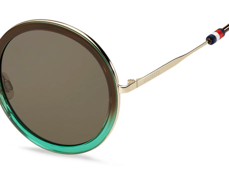 Tommy Hilfiger TH 1474/S Brown Shaded Green/ Brown