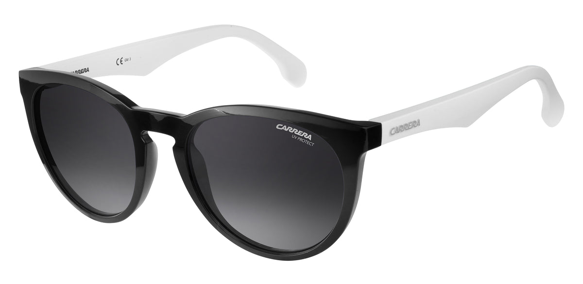 Carrera 5040/S-53-80S BLCK WHTE 9O DARK GREY SF