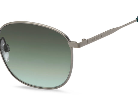 Tommy Hilfiger TH 1469/S Matte Dark Ruthenium/ Green Aqua