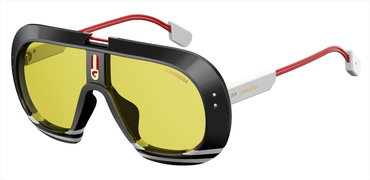 Carrera SKI-LL-58-80S BLCK WHTE HO YELLOW