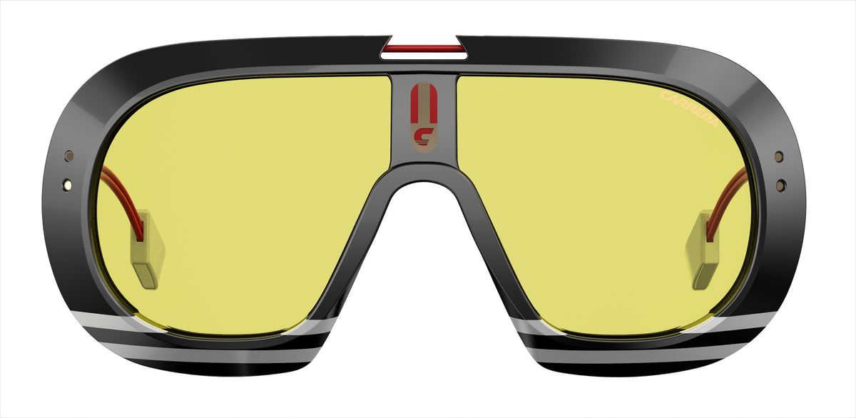 Carrera SKI-LL-58-80S BLCK WHTE HO YELLOW