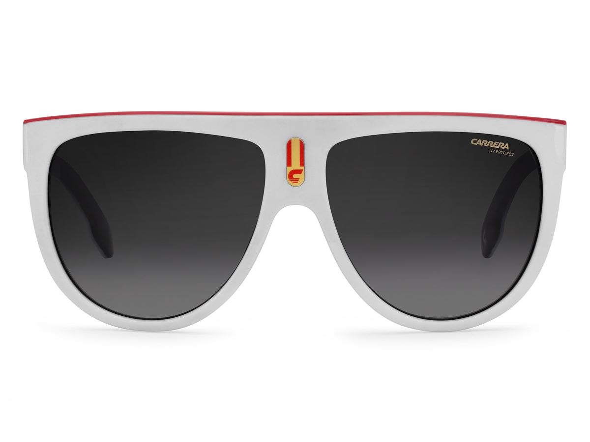 Carrera FLAGTOP-60-CCP WHTE BLK 9O DARK GREY SF