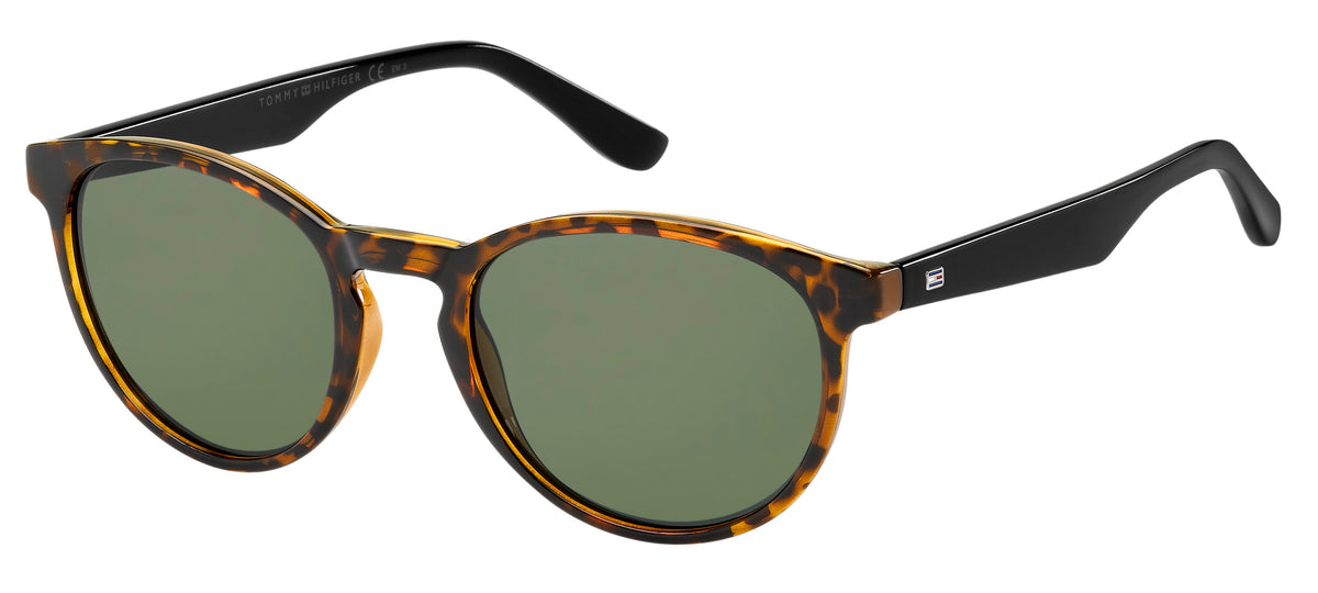 Tommy Hilfiger TH 1485/S Havana Brown/ Green
