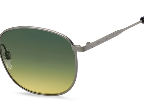 Tommy Hilfiger TH 1469/S Matte Dark Ruthenium/ Green Yellow