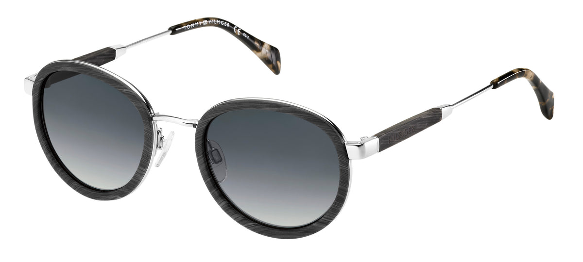 Tommy Hilfiger TH 1307/S Wood Black Palladium/ Dark Grey Shaded
