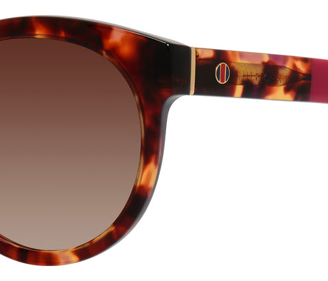 Tommy Hilfiger TH 1291/S Red Havana Fuchsia Lilac/ Brown Shaded