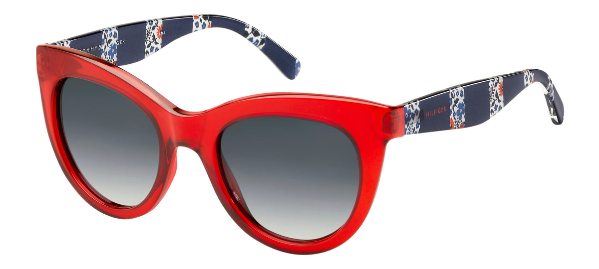 Tommy Hilfiger TH 1480/O/S Red/ Dark Grey Shaded
