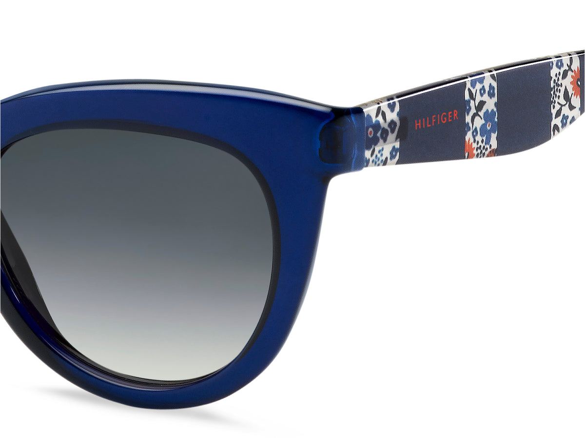 Tommy Hilfiger TH 1480/O/S Blue/ Dark Grey Shaded