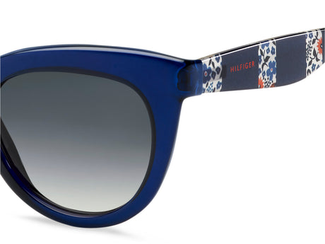 Tommy Hilfiger TH 1480/O/S Blue/ Dark Grey Shaded