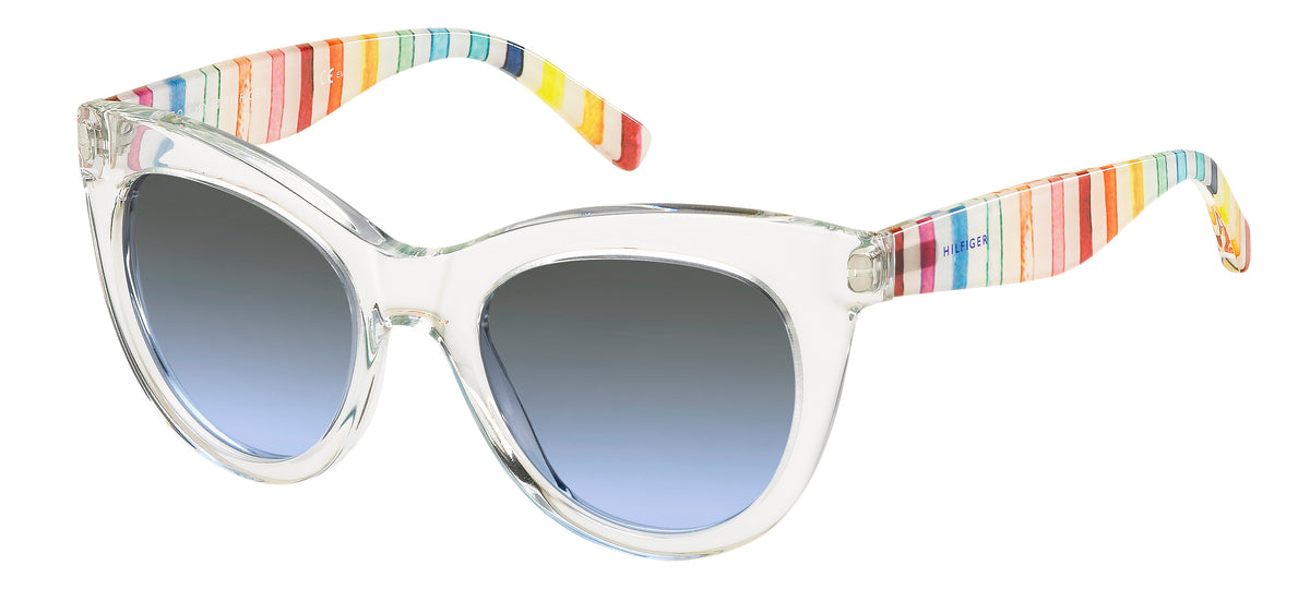 Tommy Hilfiger TH 1480/O/S Crystal/ Grey Azure