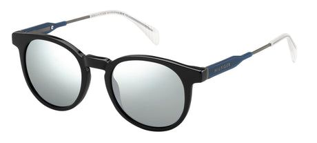 Tommy Hilfiger TH 1350/S Black Matt Dark Ruthenium Blue/ Silver Mirror