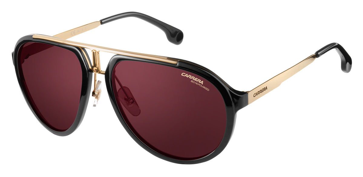 Carrera 1003/S-58-2M2 BLK GOLD W6 BURGUNDY PZ AR