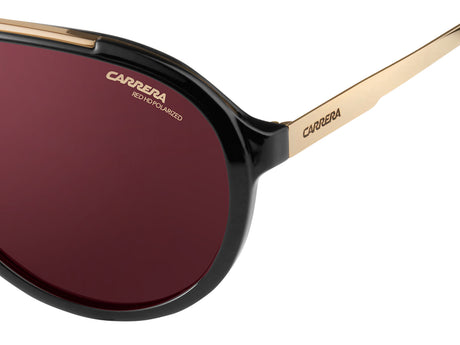 Carrera 1003/S-58-2M2 BLK GOLD W6 BURGUNDY PZ AR