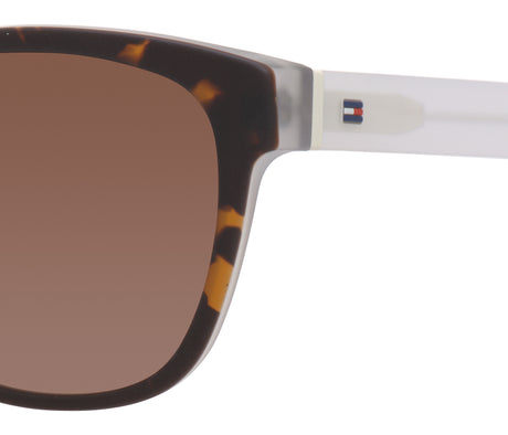 Tommy Hilfiger TH 1363/S Havana Crystal Matt White/ Brown Shaded