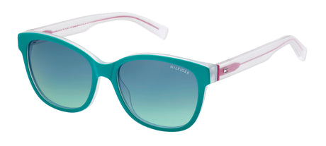 Tommy Hilfiger TH 1363/S Teal Crystal Magenta/ Blue Turquoise Shaded