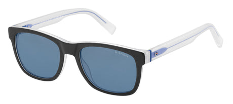 Tommy Hilfiger TH 1360/S Black Crystal Blue/ Blue